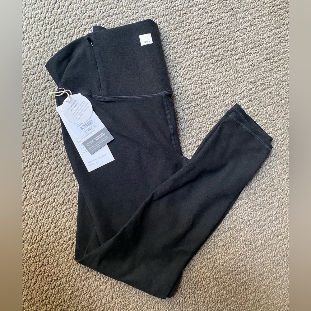 Vuori - Clean Elevation Legging - Color: Black Heather - Size: Small